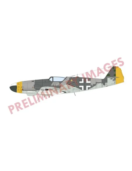 Bf 109K-4, 1/72 - Eduard Plastic Kits 70166