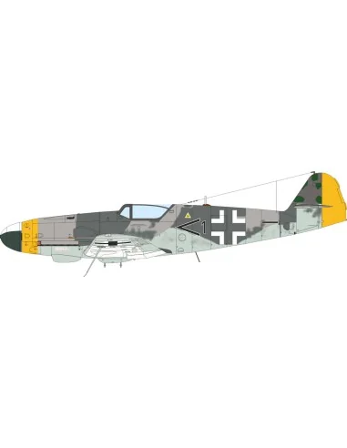 Bf 109K-4, 1/72 - Eduard Plastic Kits 70166