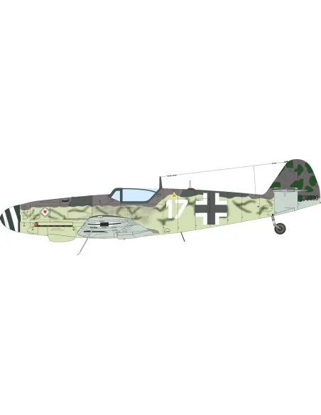 Bf 109K-4, 1/72 - Eduard Plastic Kits 70166
