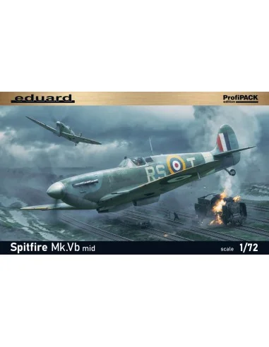 [NO_DESC] Spitfire Mk.Vb mid, 1/72 - Eduard Plastic Kits 70206