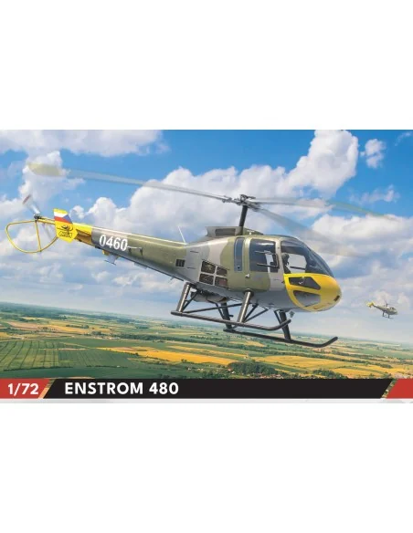 ENSTROM 480, 1/72 - Eduard Plastic Kits 972012