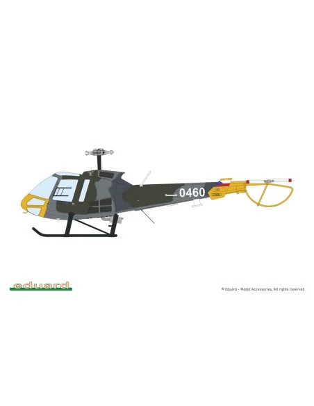 ENSTROM 480, 1/72 - Eduard Plastic Kits 972012
