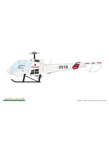 ENSTROM 480, 1/72 - Eduard Plastic Kits 972012