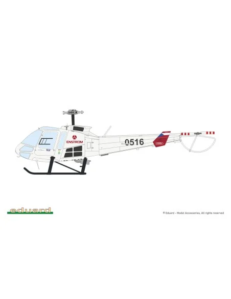 ENSTROM 480, 1/72 - Eduard Plastic Kits 972012