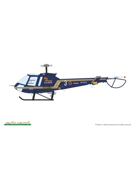 ENSTROM 480, 1/72 - Eduard Plastic Kits 972012