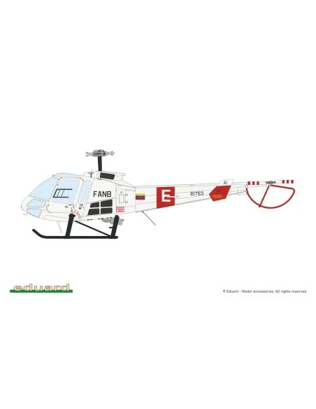 ENSTROM 480, 1/72 - Eduard Plastic Kits 972012