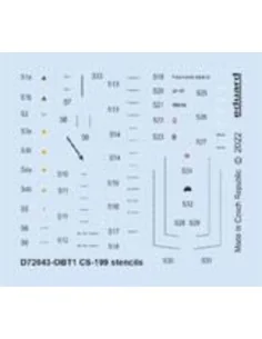 CS-199 stencils, 1/72 - Eduard Accessories D72043