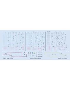 [NO_DESC] L-29 stencils, 1/72 - Eduard Accessories D72047