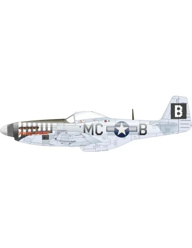 P-51D-5 8th AF EDUARD, 1/72 - Eduard Accessories D72053