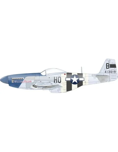 P-51D-5 8th AF EDUARD, 1/72 - Eduard Accessories D72053