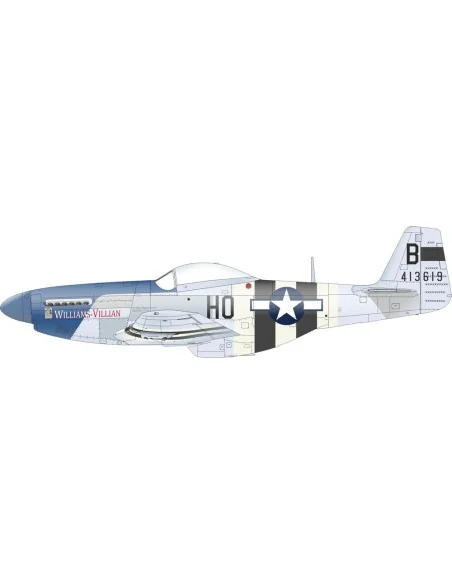 P-51D-5 8th AF EDUARD, 1/72 - Eduard Accessories D72053