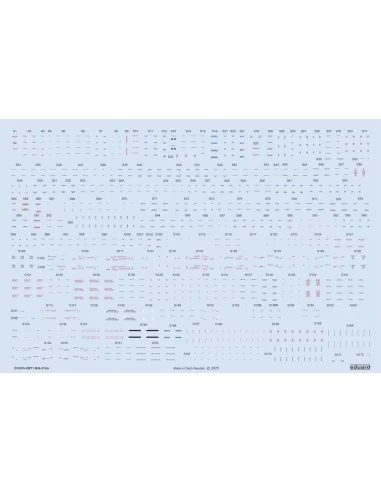 [NO_DESC] MiG-21bis stencils EDUARD, 1/72 - Eduard Accessories D72055