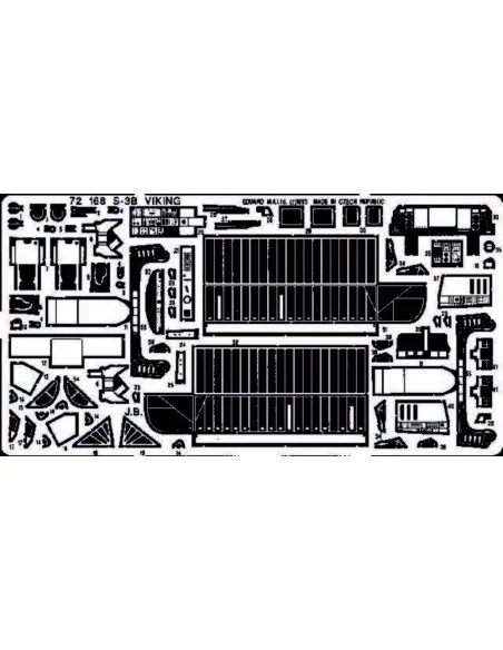 S-3B Viking, 1/72 - Eduard Accessories 72168