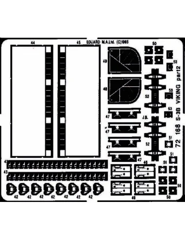 [NO_DESC] S-3B Viking, 1/72 - Eduard Accessories 72168