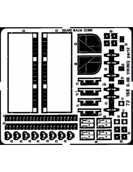 S-3B Viking, 1/72 - Eduard Accessories 72168