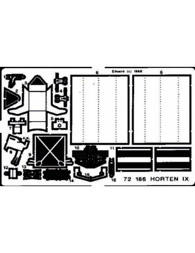 [NO_DESC] Horten IX/GO 229, 1/72 - Eduard Accessories 72186