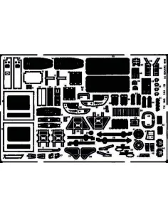 UH-1B Huey, 1/72 - Eduard Accessories 72195