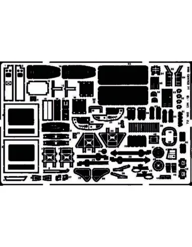 UH-1B Huey, 1/72 - Eduard Accessories 72195