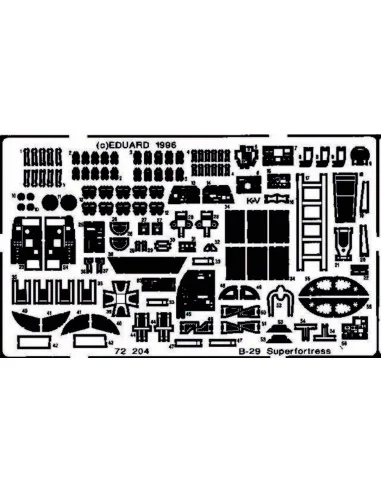 [NO_DESC] B-29 A Superfortress, 1/72 - Eduard Accessories 72204