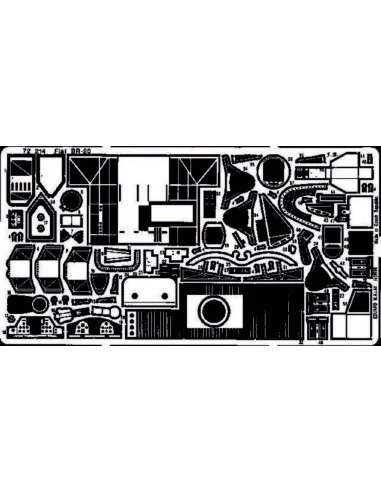 Fiat Br-20, 1/72 - Eduard Accessories 72214