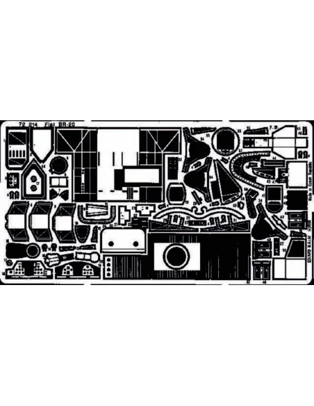 Fiat Br-20, 1/72 - Eduard Accessories 72214