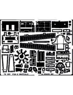 [NO_DESC] F2A-2 Buffalo, 1/72 - Eduard Accessories 72221
