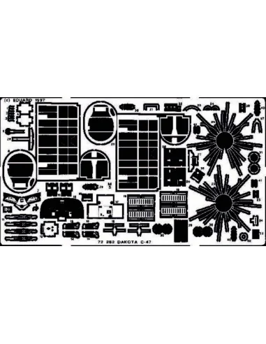C-47 Dakota, 1/72 - Eduard Accessories 72252
