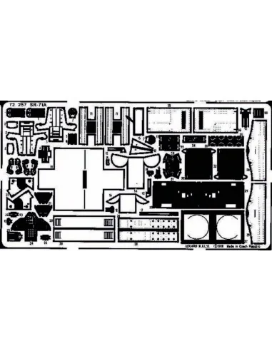 SR-71A, 1/72 - Eduard Accessories 72257