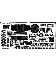 Fi-156 Storch, 1/72 - Eduard Accessories 72292
