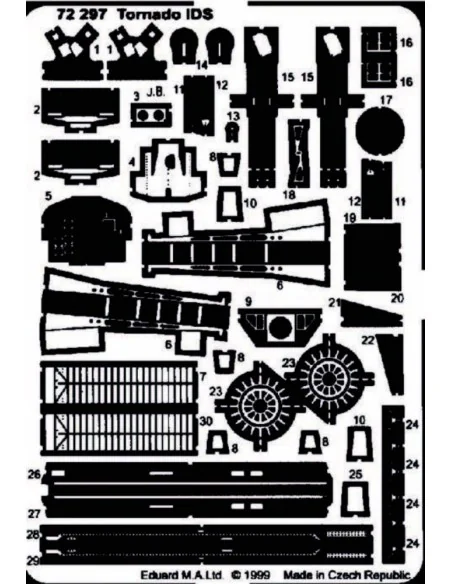 [NO_DESC] Tornado IDS, 1/72 - Eduard Accessories 72297