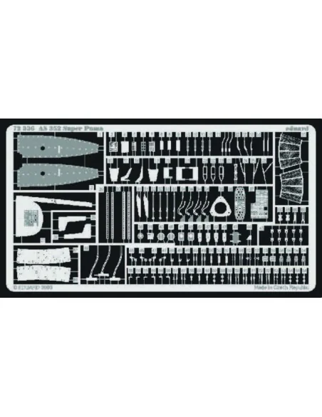 AS-352 Super Puma, 1/72 - Eduard Accessories 72336
