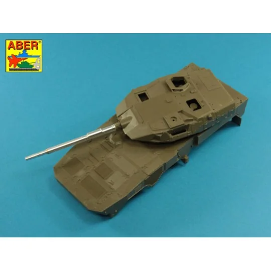 105mm L/52 gun barrel for Japan Type 16 MCV - Aber Models 35 L-272