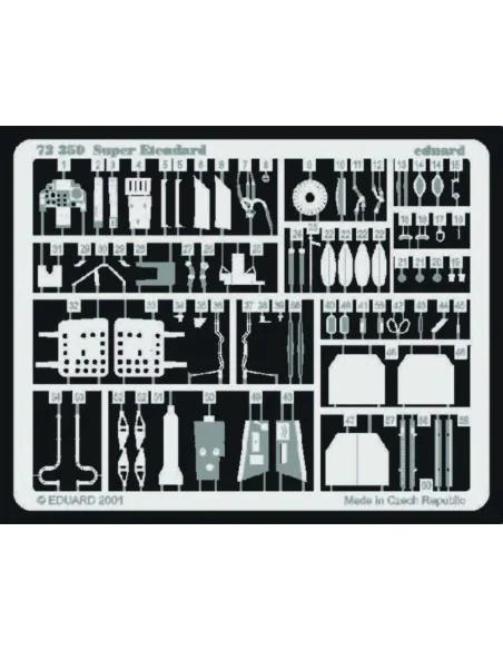 [NO_DESC] Super Etendard, 1/72 - Eduard Accessories 72350