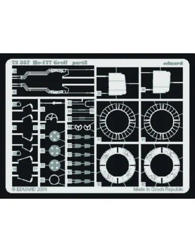 Heinkel He-177 Greif, 1/72 - Eduard Accessories 72357