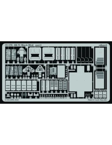 SR-71 Black Bird, 1/72 - Eduard Accessories 72376