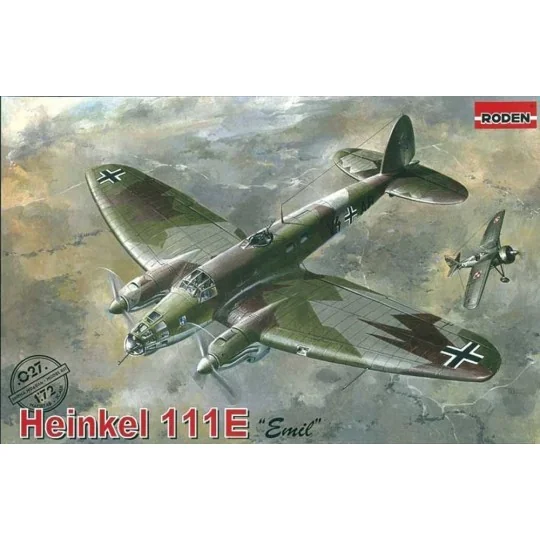 He-111E ''Emil'', 1/72 - Roden 027 He-111E ''Emil'', 1/72 - Roden 027