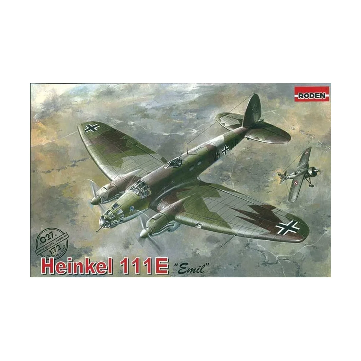 He-111E ''Emil'', 1/72 - Roden 027 He-111E ''Emil'', 1/72 - Roden 027