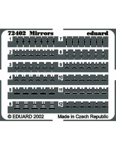 Spiegel, 1/72 - Eduard Accessories 72402