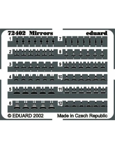 Spiegel, 1/72 - Eduard Accessories 72402