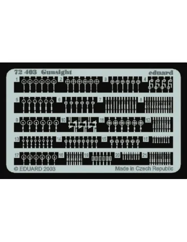 [NO_DESC] Gunsight, 1/72 - Eduard Accessories 72403