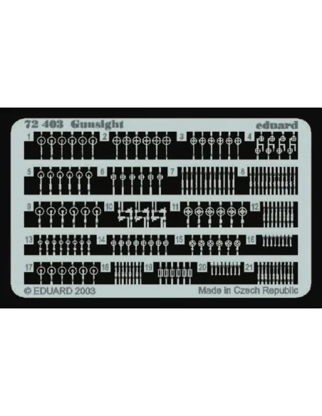 Gunsight, 1/72 - Eduard Accessories 72403