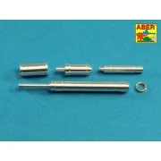 105mm L/52 gun barrel for Japan Type 16 MCV - Aber Models 35 L-272