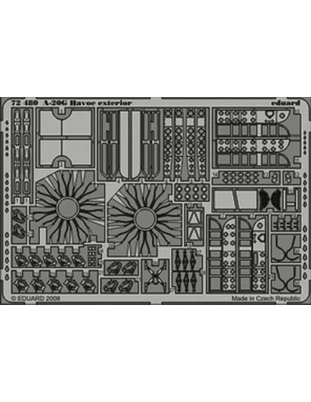 [NO_DESC] A-20G Havoc exterior für MPM Bausatz, 1/72 - Eduard Acces...
