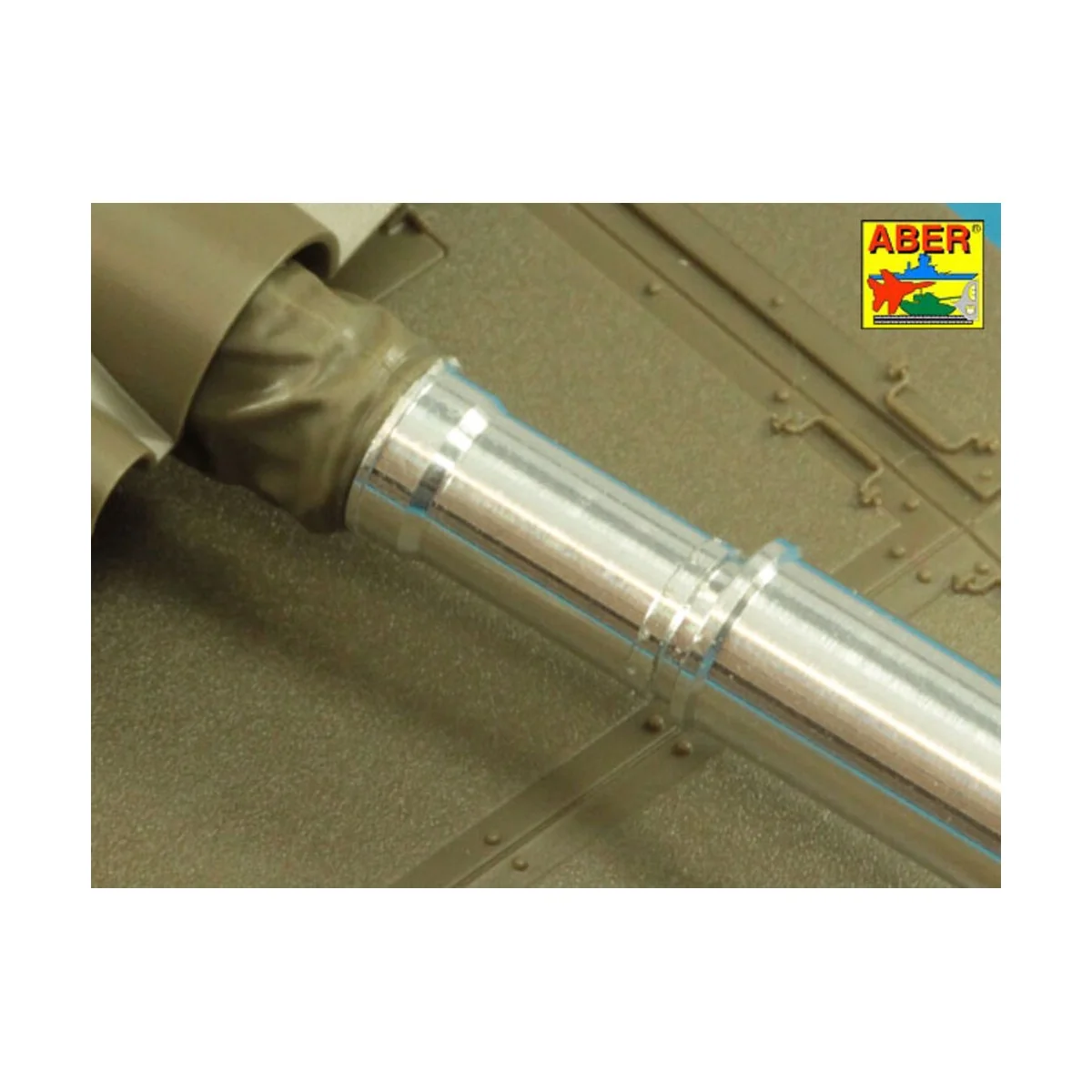 105mm L/52 gun barrel for Japan Type 16 MCV - Aber Models 35 L-272