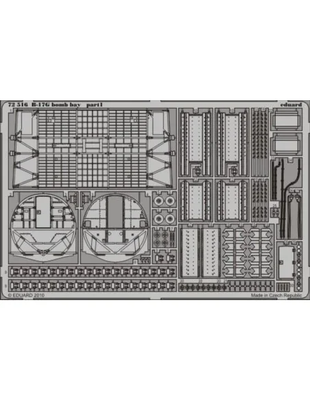 B-17G bomb bay for Revell, 1/72 - Eduard Accessories 72516