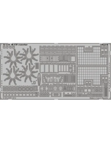 B-17F exterior for Revell, 1/72 - Eduard Accessories 72544