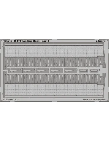 B-17F landing flaps for Revell, 1/72 - Eduard Accessories 72545