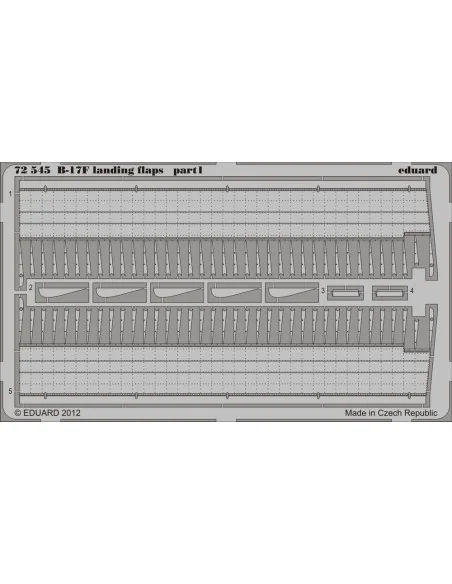 B-17F landing flaps for Revell, 1/72 - Eduard Accessories 72545