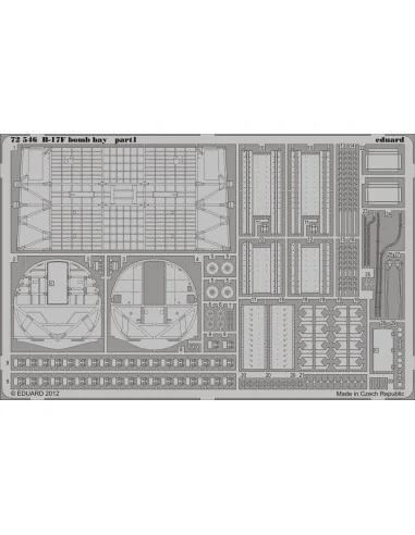 [NO_DESC] B-17F bomb bay for Revell, 1/72 - Eduard Accessories 72546