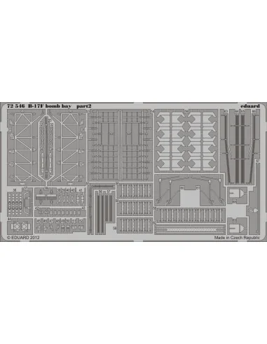 B-17F bomb bay for Revell, 1/72 - Eduard Accessories 72546